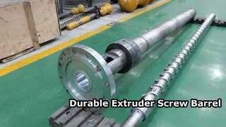 एकल पेंच और बैरल